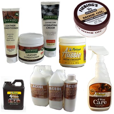 Leather care and conditioners